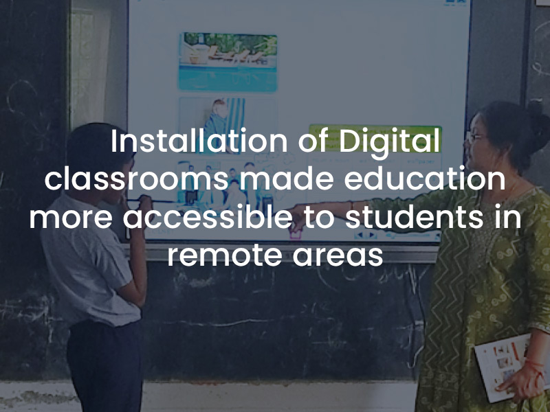 Swarnlata Motherson Trust: Digital Learning Solutions & Teacher’s Capacity Building program​